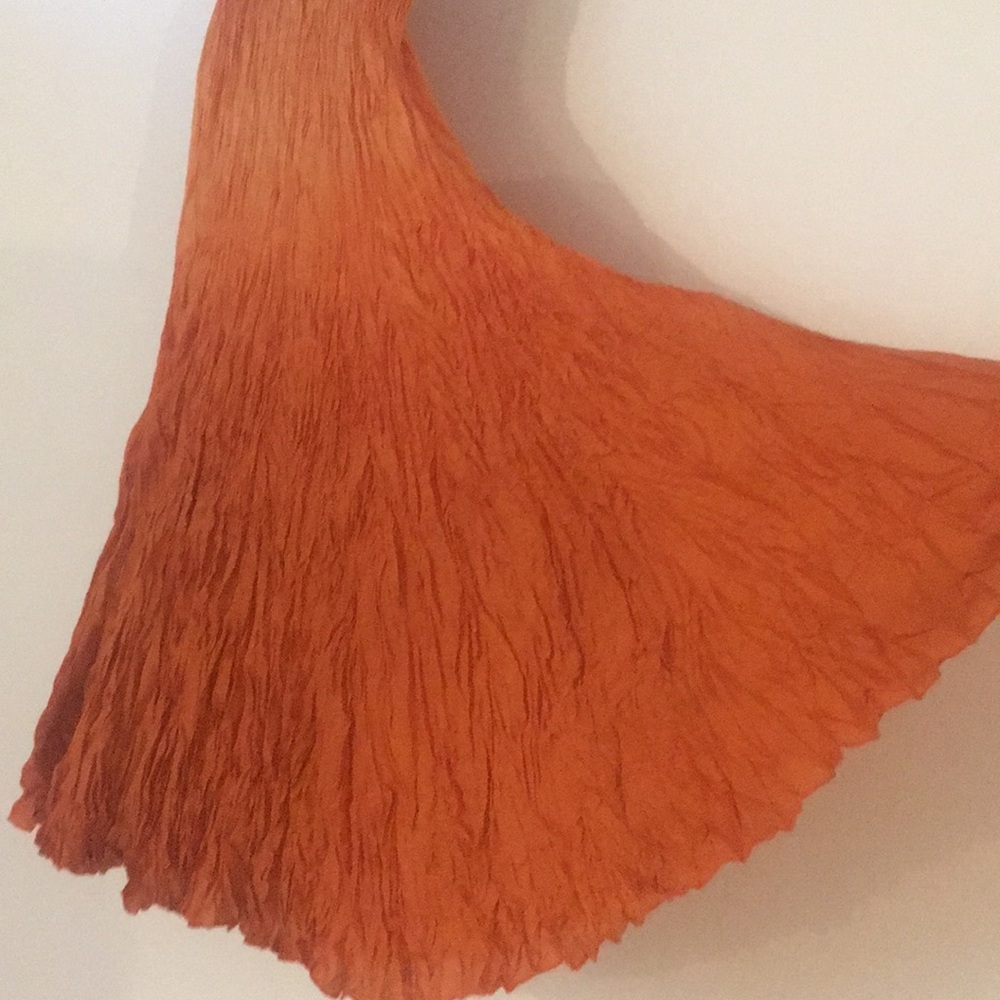 New Silk ombré skirt .
